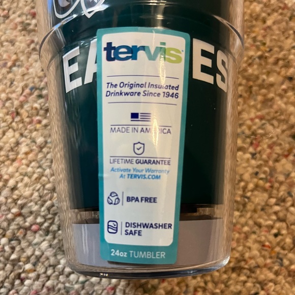 🆕 Tervis Philadelphia Eagles Tumbler 24 oz - Picture 7 of 16